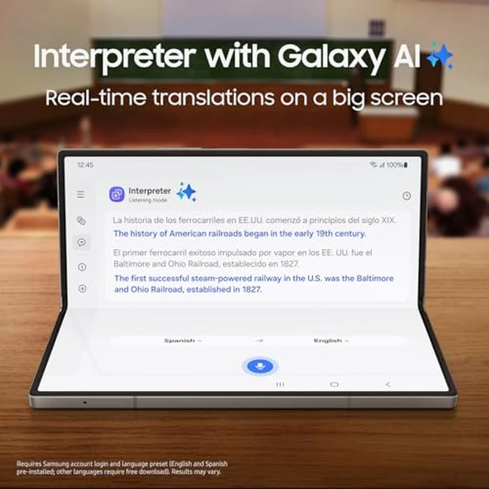 Samsung Galaxy Z Fold 6, 512GB Unlocked Android Smartphone, Circle to Search, Hands-Free Interpreter, AI Photo Edits, Foldable Display for Multitasking, 2024, US 1 Yr Warranty, Nav by Samsung - Image 2