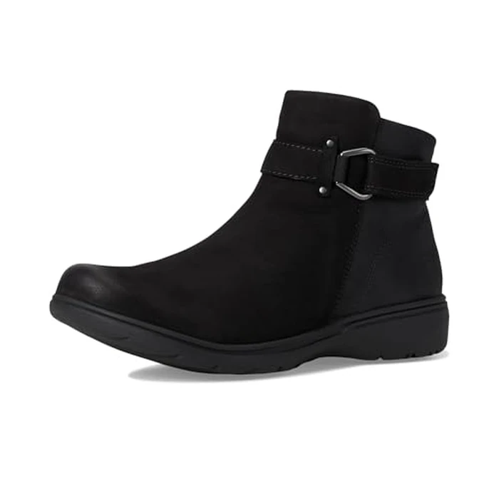 Clarks Collection Women's Carleigh Drift Ankle Boot, Black Combi, 8.5 N US by Clarks - Image 7