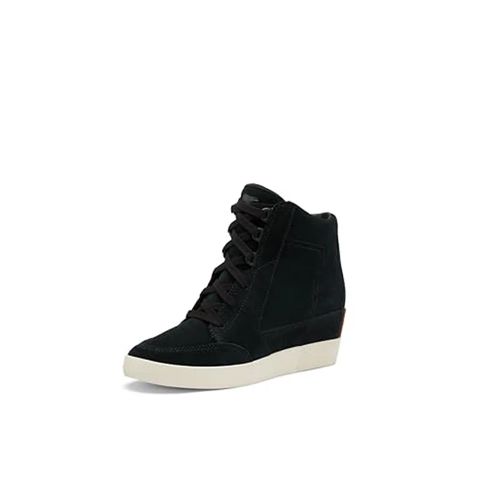 Sorel Out N About Wedge II Black/Sea Salt 9 B (M) by Sorel - Image 1