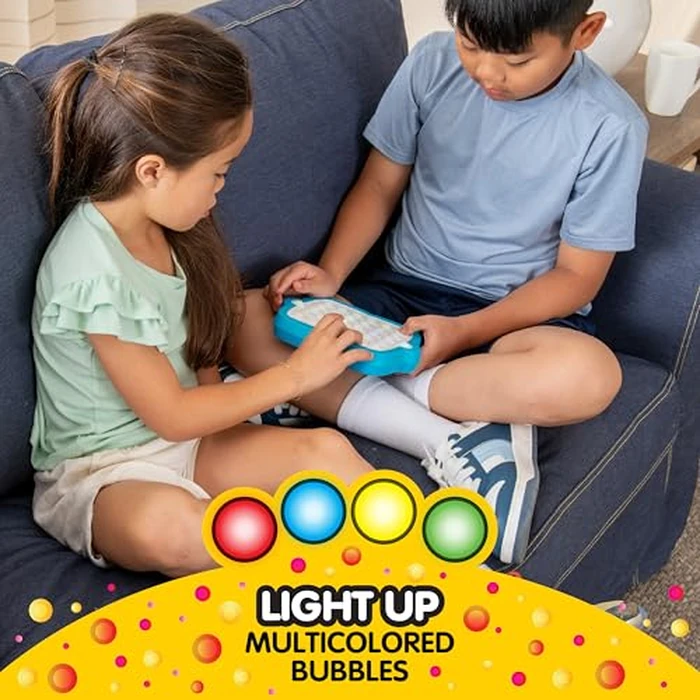 Pop It! Duel - Bubble Popping Game for 1-2 Players, 6 Ways to Play, Multicolor Light Up Fidget Toy for Kids and Adults by Pop It! - Image 4