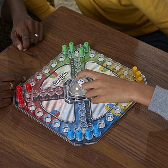 Trouble Board Game for Kids Ages 5 and Up 2-4 Players by Hasbro - Image 4