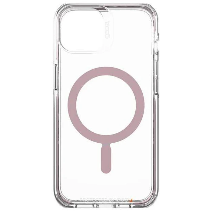 Gear4 Piccadilly Snap Phone Case for iPhone 13 - Clear/Pink by Gear4 - Refurbished - Acceptable condition - US$24.46
