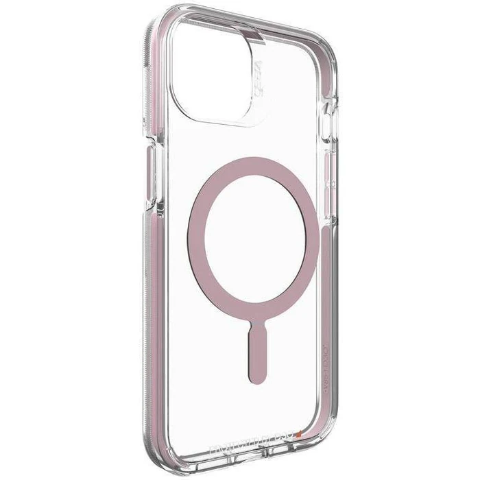 Gear4 Piccadilly Snap Phone Case for iPhone 13 - Clear/Pink by Gear4 - Image 3