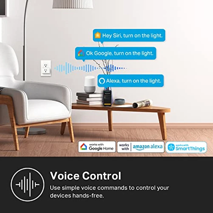 Kasa Matter Smart Plug w/ Energy Monitoring, Compact Design, 15A/1800W Max, Super Easy Setup, Works with Apple Home, Alexa & Google Home, UL Certified, 2.4G Wi-Fi Only, White, KP125M (2-Pack) by Kasa Smart - Image 5
