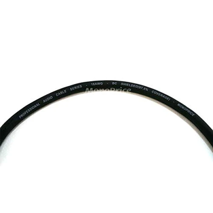 Monoprice XLR Female to 1/4in TRS Male Cable - 25 Feet | 16AWG, Gold Plated - Premier Series by Monoprice - Image 3