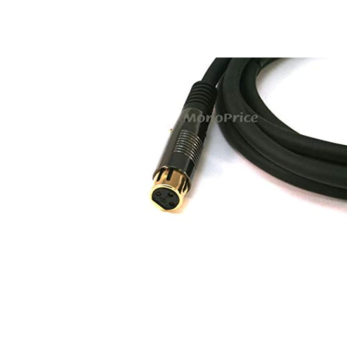 Monoprice XLR Female to 1/4in TRS Male Cable - 25 Feet | 16AWG, Gold Plated - Premier Series by Monoprice - Image 4