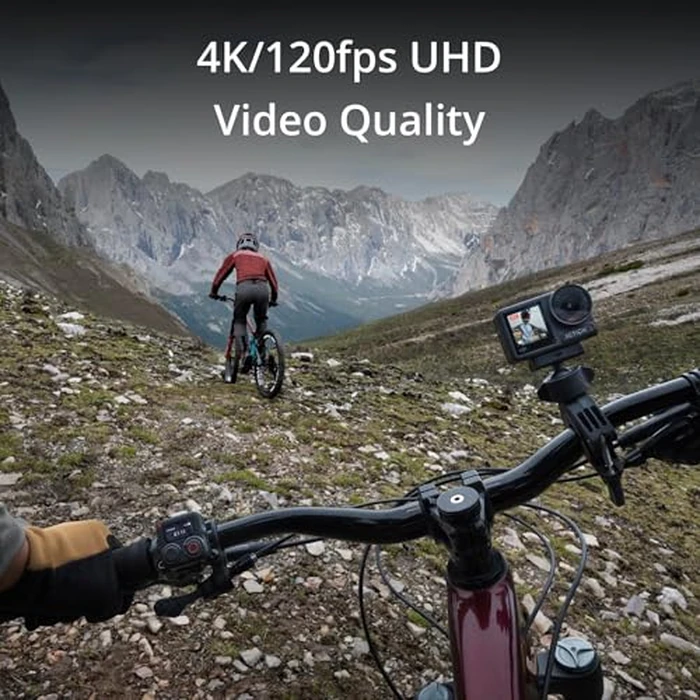 DJI Osmo Action 4 Adventure Combo, 4K/120fps Waterproof Action Camera with a 1/1.3-Inch Sensor, 10-bit & D-Log M Color Performance, Up to 7.5 h with 3 Batteries, Outdoor Camera for Travel, Biking by DJI - Image 6