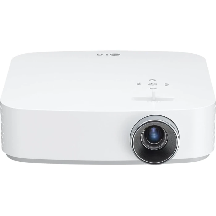 LG PF50KA FHD LED Smart Home Theater CineBeam Projector with Built-In Battery - White by LG - Image 2