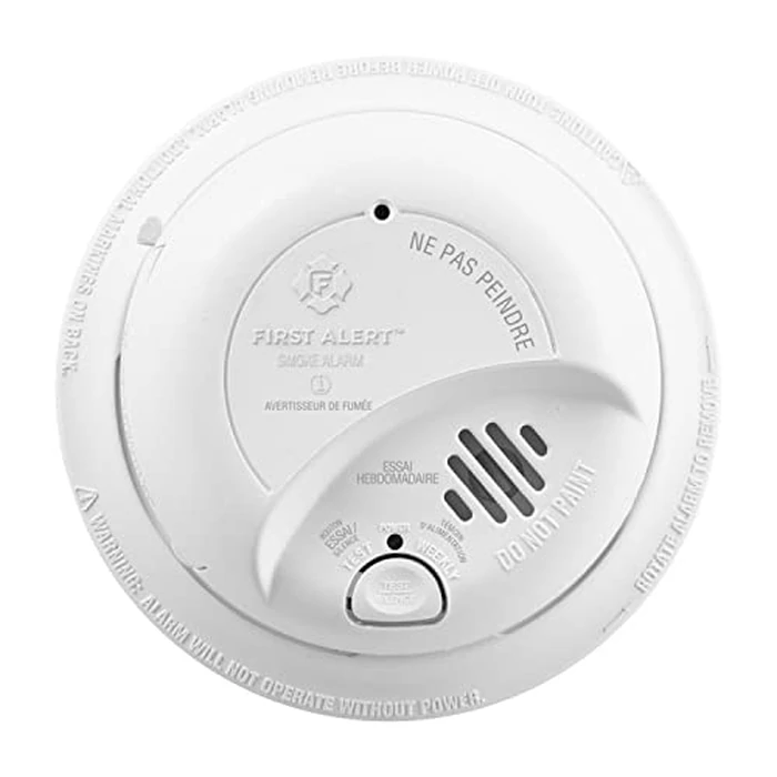 First Alert 9120BA Hardwired Smoke Alarm with 9V Backup Battery, Smoke Detector by First Alert - Image 2