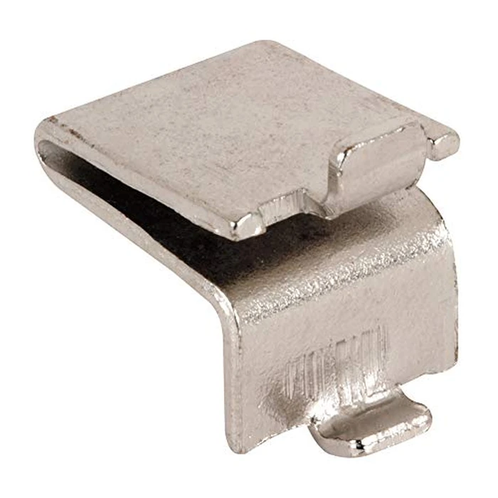 Prime-Line U 10173 Nickel Plated Metal Strip Lock Style Shelf Bracket , Knape and Vogt (8 Pack) by PRIME-LINE - Used - Very Good condition - US$6.22