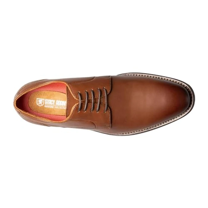 Stacy Adams Mens 25490 P Oxford, Chocolate, 8 US by Stacy Adams - Image 7