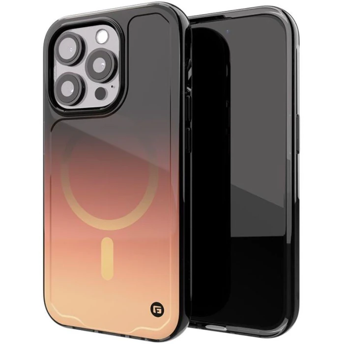 CLCKR G-Form Protection Onyx Phone Case for Apple iPhone 15 Pro - Onyx Copper - Premium by CLCKR - Image 2