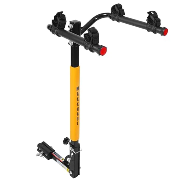 MaxxHaul 50025 Hitch Mount 2 Bike Rack For Cars, Trucks, SUV's, Minivans - 100 lb. Capacity by MAXXHAUL - Image 1