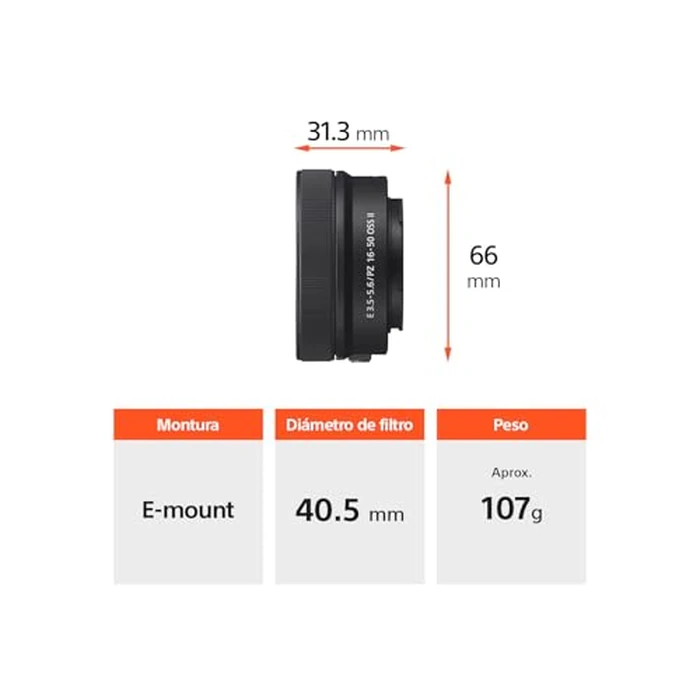 Sony E PZ 16-50 mm F3.5-5.6 OSS II by Sony - Image 2