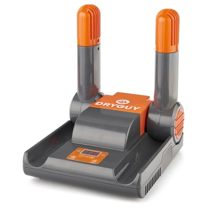 DryGuy Shoe, Boot, Garment & Gear Electric Dryer, Quick Drying for Ski, Work, Sports Equipment - Energy Efficient, Odor Eliminating Design, Home or Garage Use,2 Port, Heat + Fan + Digital by DRYGUY - Used - Acceptable condition - US$40.72