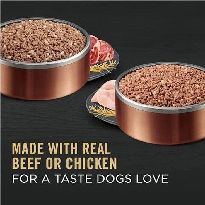 Purina Pro Plan Complete Essentials Wet Dog Food, Entree Variety Pack 2 Flavours - 368 g Can (12 Pack) by Pro Plan - Image 6