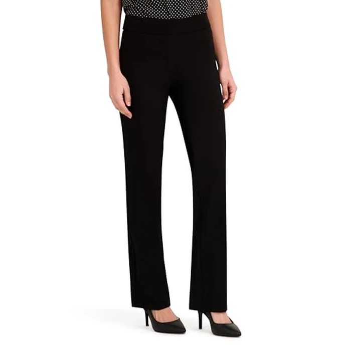 Anne Klein Women's Pull-On Trouser Pant, Anne Black, S by Anne Klein - Image 2