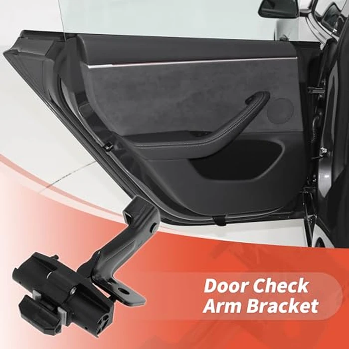 Partuto Front Right Door Check Strap for Telsa Model 3 2017-2021 Door Stop Stay Limiter No.1110298-00-D Front Passenger Side Door Check Arm Hinge Bracket RH Door Brake Stopper by Partuto - Image 3