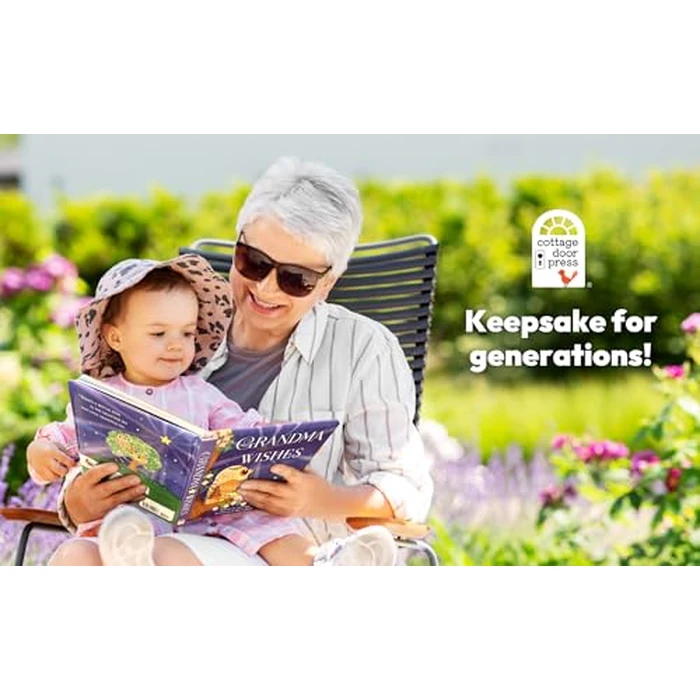 Grandma Wishes Love You Always Padded Board Book, Ages 1-5 by Cottage Door Press - Image 3