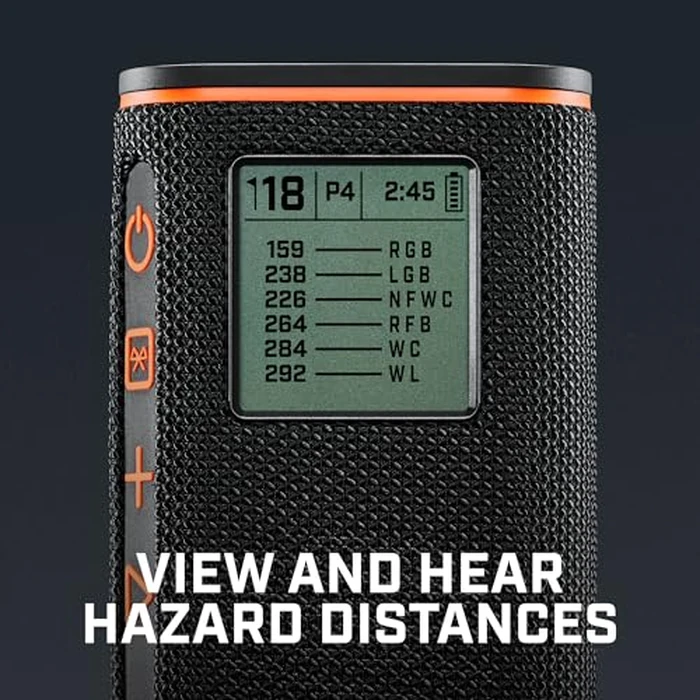 Bushnell Golf Wingman View Golf Speaker with GPS Audible & Visual Distances, Hazard Detection, Remote Control, Magnetic Cart Mount by Bushnell - Image 5