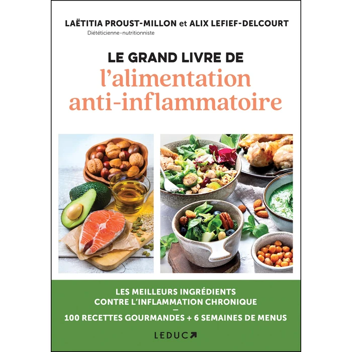Le grand livre de l'alimentation anti-inflammatoire by LEDUC.S - Used - Good condition - CA$25.24