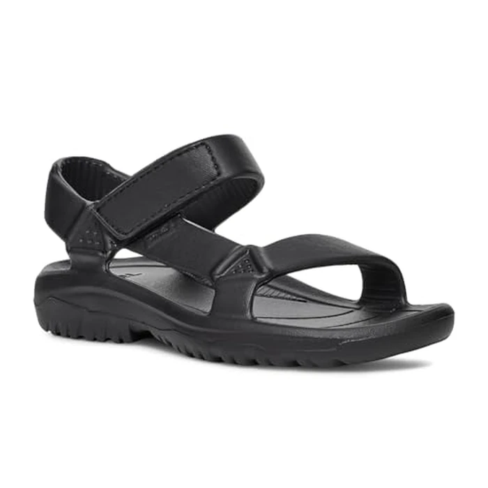Teva K Hurricane Drift Sandal, Black/Black, 11 US Unisex Little Kid by Teva - Used - Very Good condition - CA$20.58