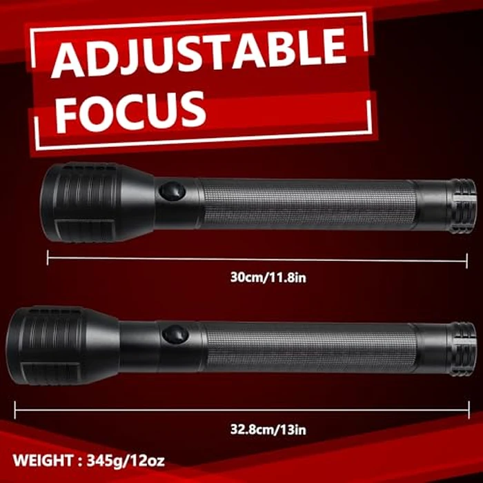 Miuree Heavy-Duty LED D Battery Flashlight (3-D) by Miuree - Image 4