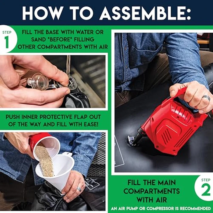 Franklin Sports Kids Football Target Toss Game with 3 Target Holes - 2 7.25" Footballs Included with Pump - 45" Tall by Franklin Sports - Image 8