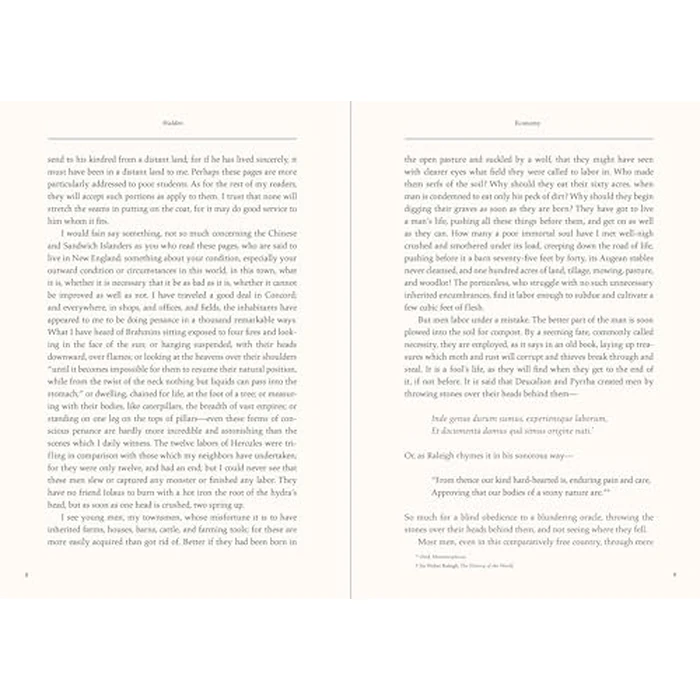 Walden & Civil Disobedience (Masterpiece Library Edition) by PETER PAUPER PRESS - Image 1