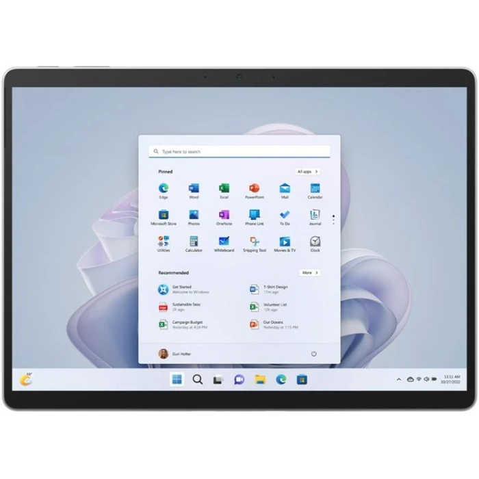 Microsoft Surface Pro 9 - 256GB - WiFi - Intel Core i7-1265U 1.8GHz - 16GB RAM - Platinum by Microsoft - Refurbished - Good condition