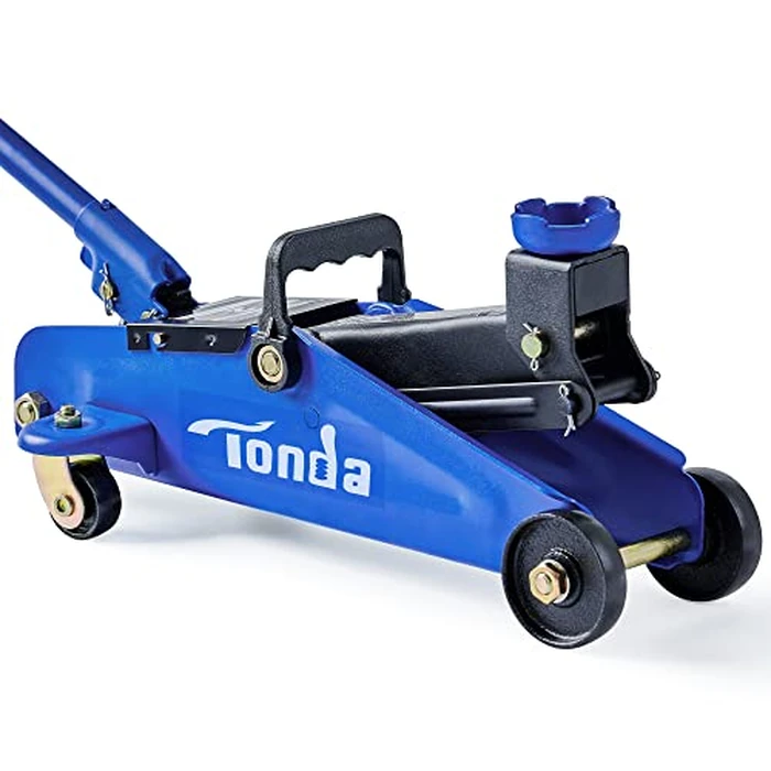 Tonda Floor Jack, Hydraulic Portable Car Jack, 2 Ton (3,800 lb) Capacity, Blue by TONDA - Used - Very Good condition