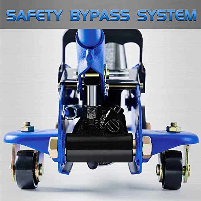 Tonda Floor Jack, Hydraulic Portable Car Jack, 2 Ton (3,800 lb) Capacity, Blue by TONDA - Image 4