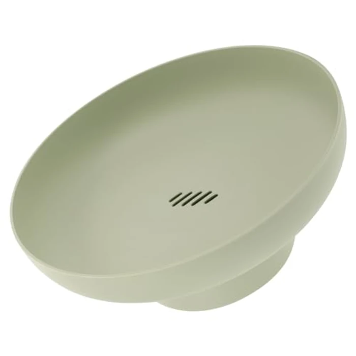 Luxshiny High Base Fruit Draining Bowl Portable Fruit Basket Decorative Holder Multi-Function Snack and Dessert Stand for Home Parties Events 10.23X10.23X4.13In by Luxshiny - Image 7