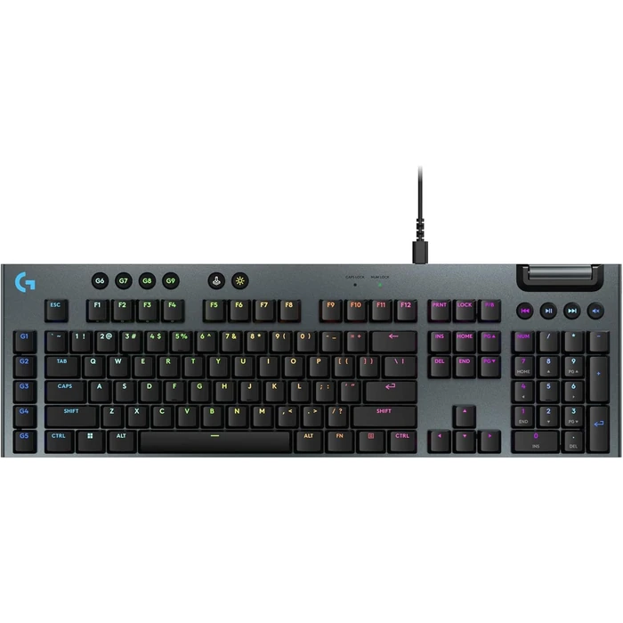 Logitech G915 X Wired Low Profile Gaming Keyboard - Black by Logitech - Refurbished - Excellent condition