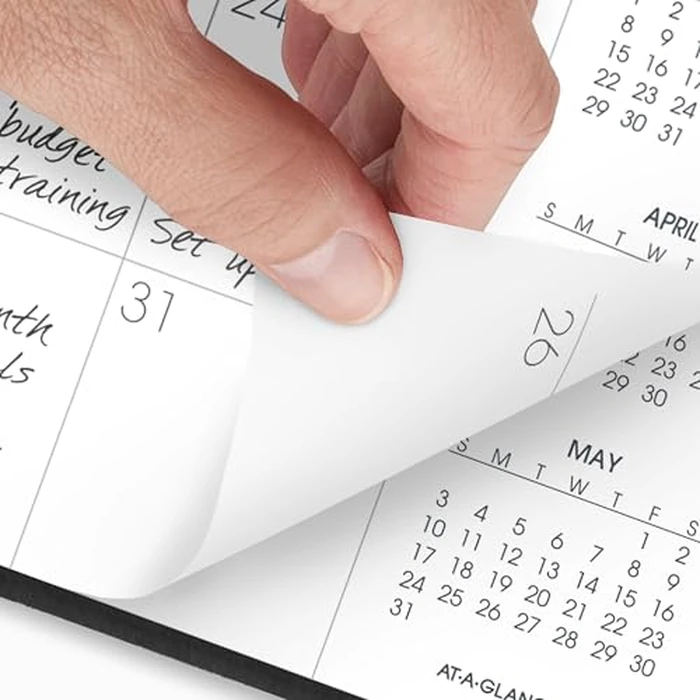 AT-A-GLANCE 2026 Planner, Monthly, 15-Month, 9" x 11", Large, Black (702600526) by AT-A-GLANCE - Image 3