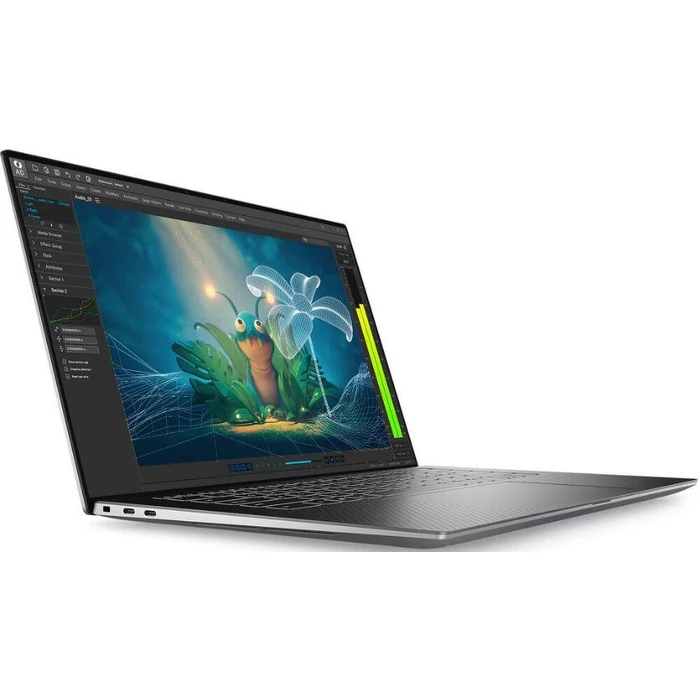 Dell Precision 5570 Mobile Workstation Laptop 15.6" - Aluminum Titan - Intel Core i7-12800H 3.7GHz - 32GB RAM - 512GB by Dell - Image 2