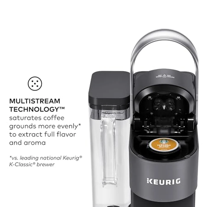 Keurig K-Supreme SMART Single Serve Coffee Maker With Wifi Compatibility, 4 Brew Sizes, And 66oz Removable Reservoir, Compatible with Alexa, Gray by Keurig - Image 7