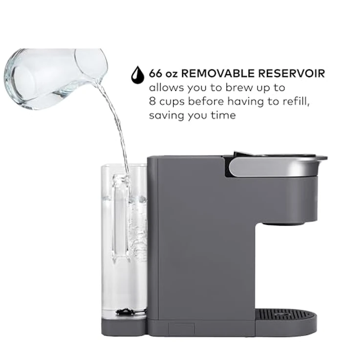 Keurig K-Supreme SMART Single Serve Coffee Maker With Wifi Compatibility, 4 Brew Sizes, And 66oz Removable Reservoir, Compatible with Alexa, Gray by Keurig - Image 9