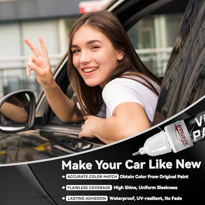 Black Touch Up Paint for Cars, Color Accurate Car Touch Up Paint, Professional Automotive Scratch Repair, Lasting Auto Scratch Remover, Quick Dry, Easy to Use, Safe and Waterproof, Versatile Use by xdotoar - Image 3
