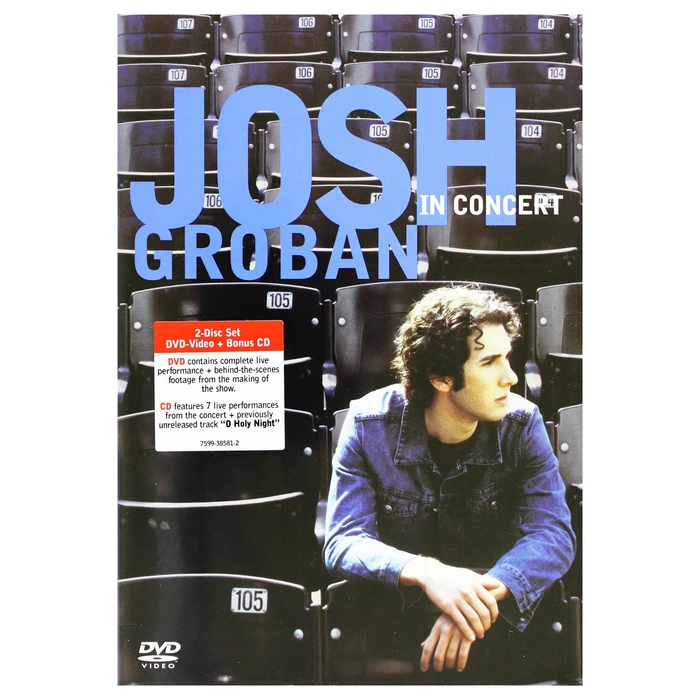 Josh Groban In Concert (with Bonus CD) by Rhino - Used - Good condition - US$2.40