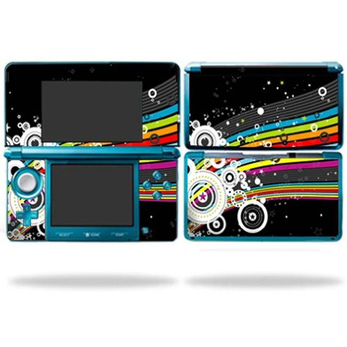 MightySkins Skin Compatible with Nintendo 3DS wrap Sticker Skins Color Blast by MIGHTY SKINS - Used - Like New condition - US$10.44