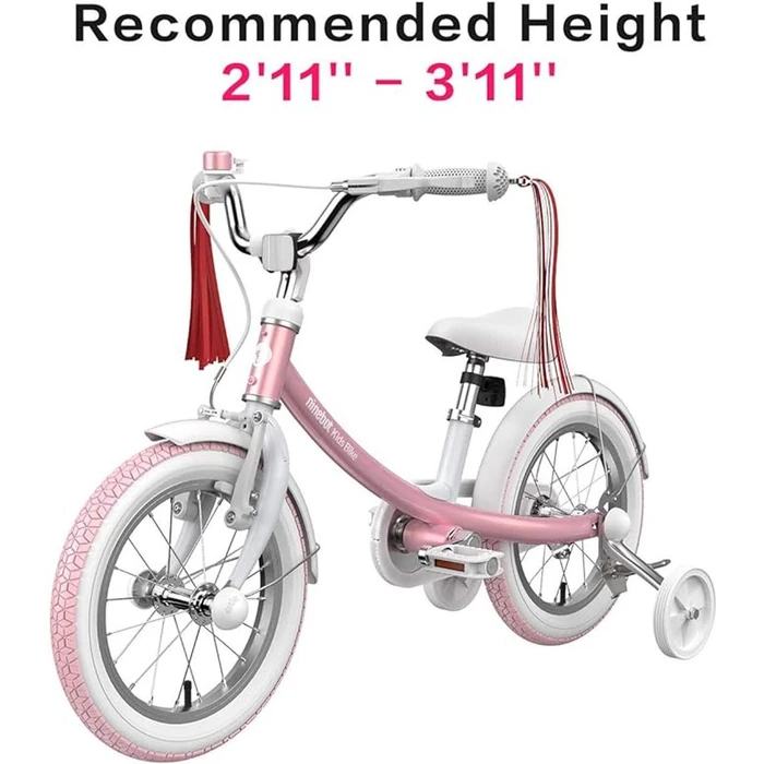 Segway Ninebot N1KG14 Kids Bicycle 14" - Pink by Segway - Image 3
