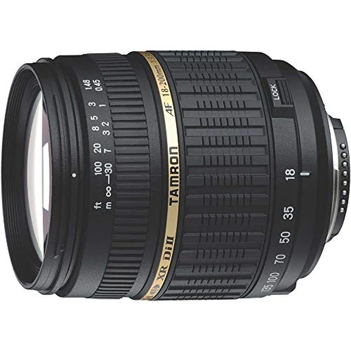 Tamron AF 18-200mm f/3.5-6.3 XR Di II LD Aspherical (IF) Macro Zoom Lens with Built in Motor for Nikon Digital SLR (Model A14NII) by Tamron - Image 1