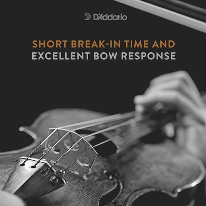 D'Addario Kaplan Amo Violin Strings - Full Set - KA310 4/4M - Violin Strings - 4/4 Scale, Medium Tension by D'Addario - Image 4