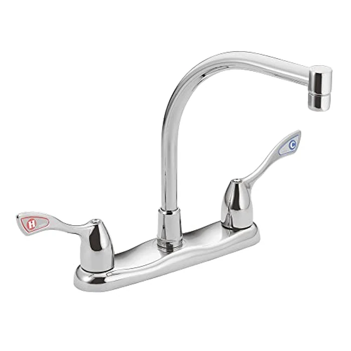 Moen 8799 Commercial Two-Handle M-Bition Kitchen Faucet, Chrome by Moen - Used - Like New condition - US$122.72