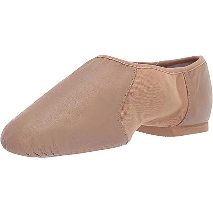 Bloch Dance Women's Neo-flex Slip On Jazz Shoe, Tan, 11 N US by Bloch - Used - Like New condition