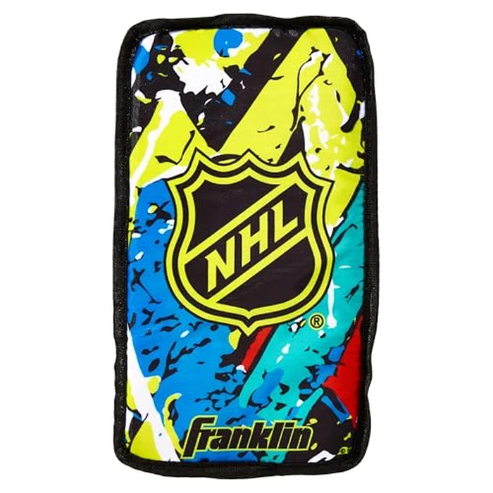 Franklin Sports NHL Youth Knee Hockey Goalie Pads + Helmet Set - Kids Knee + Mini Hockey Goalie Gear + Equipment - (2) Leg Pads, Catch Glove, Blocker + Mask Included - Graffiti by Franklin Sports - Image 7