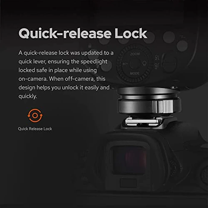Godox V860III-C Camera Flash for Canon Camera Flash Speedlite Speedlight Light,2.4G HSS 1/8000s,480 Full-Power Flashes,7.2V/2600mAh Li-ion Battery,0.01-1.5s Recycle Time,10 Levels LED Modeling Lamp by GODOX - Image 5