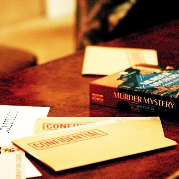 Talking Tables Murder Mystery at The Casino Game for Adults, Players 1+, 3 Murder Mystery Case File, Fun After Dinner Party, Ages 16+ by Talking Tables - Image 4