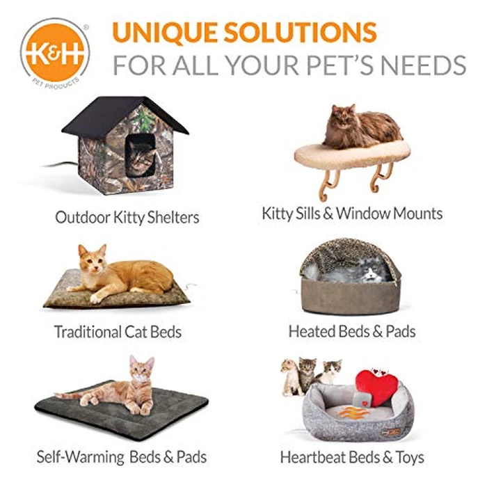 K&H Pet Products EZ Mount Cat Window Perch Kitty Sill Scratcher Cradle, Sturdy Window Perch for Large Cats, Steel Frame Scratcher Hammock with Strong Suction Cups for Glass - 20 X 11in Cardboard by K&H - Image 8